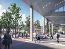 Vásárcsarnok - Látványtervek